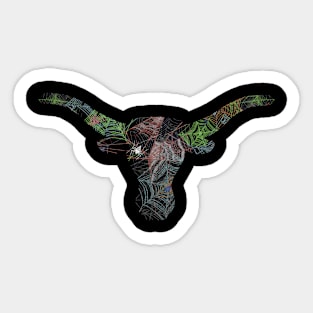 Web Head Longhorn v3.3 Sticker